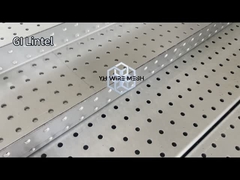 Blockwork Internal Window Lintel 153mm Perforated Wire Mesh