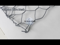 Low Carbon Iron Gabion Baskets Green Blue Yellow And White