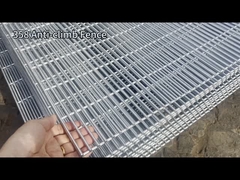 Clear View Welded Wire Mesh 358 Security Fencing Anti Climb / Theft 76.2*12.7mm