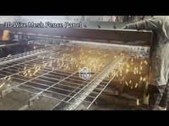 Hot Dip Galvanized 3D Curvy Fence for School House Garden or Playground