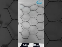 Excellent Durability Zinc Coated Gabion Box For Flood Control Retaining Wall