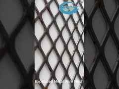 Expanded Metal Wire Mesh High Strength Ventilated Design Custom Sizes Available
