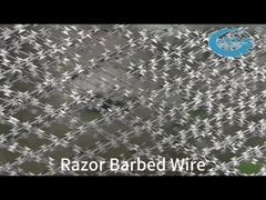 Anti Climb Razor Wire Heavy Duty Construction For Secure Facilities And Public Areas