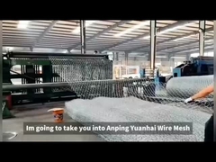 PVC / Hot-dip Galvanized Iron Wire Gabion Wire Mesh For Slope Protection