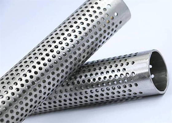 Stainless 304 Punched Steel Mesh 1.5mm Hole Diameter Metal For Security Fence