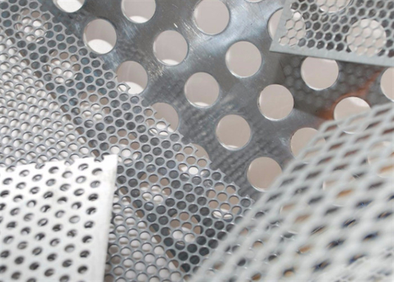 Oem Low Carbon Steel 0.2mm Perforated Wire Mesh Metal Sheet Slot Hole For Speaker Grills