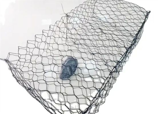 High Strength 100x120mm Gabion Wire Mesh Low Carbon Steel