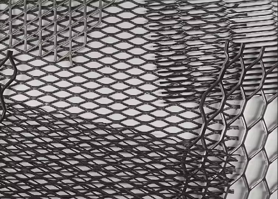 Different Hole Shape Expanded Steel Wire Mesh Sheet High Quality
