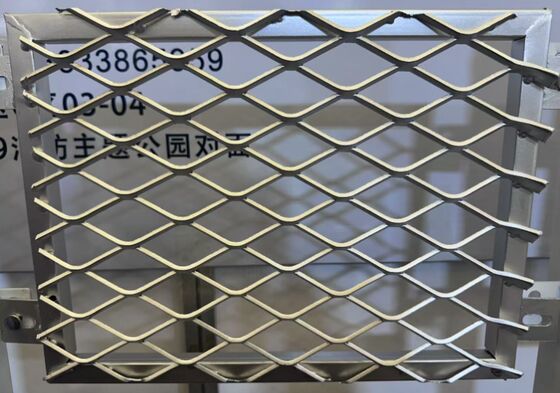 High Strength Expanded Metal Wire Mesh with Customizable Ventilation and Corrosion Resistance
