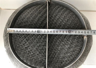 Chemical Industry Wire Mesh Demister Pad High Mechanical Damping Characteristics