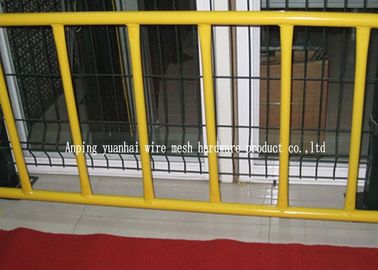 Professional Removable Temporary Mesh Fencing Powder Coated Frame Finishing