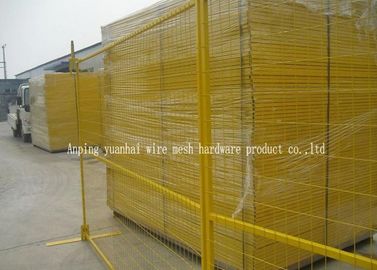 Pvc Coated Temporary Mesh Fencing Great Corrosion Resistance OD 32 X 2.00mm