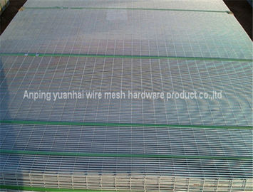 Hot Dip Anti Climb Mesh Fence , 358 Security Mesh For Water Treatment Works