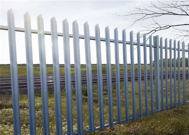 Security Defense Metal Palisade Fencing Anti Vandal For Residential Garden