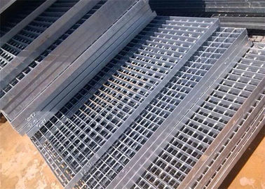 Customized Surface Treatment Stainless Steel Grating Panels , Steel Grate Flooring