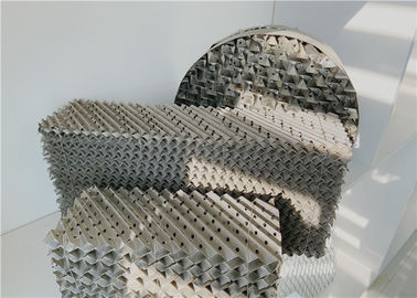 Wire Gauze Corrugated Metal Structured Packing , Structured Packing Column