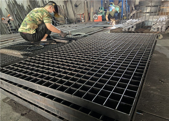 Rain Drainage Steel Walkway Grating Cover Drainage Trench For Ceiling