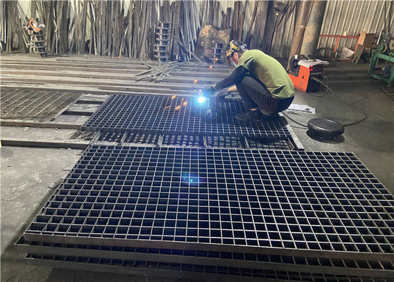ISO 30/5 30mm X 100mm Hot Dip Galvanized Steel Grating For Platform