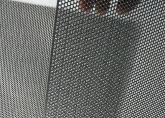 Round Holes Q235 1x4ft Perforated Wire Mesh