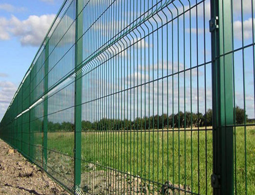Hot Dip Galvanized 3d Curve Welded Wire Mesh Fence Panel