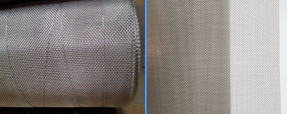 1.5m Wide Twill Weave Ss201 304 Fine Mesh Filter Screen