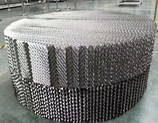 Stainless Steel Tower 500Y Structured Packing SS316 For Scrubbing Column