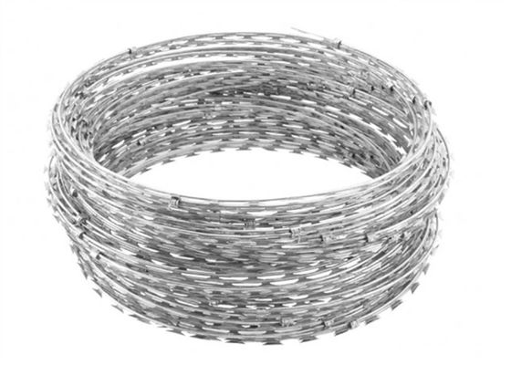 Welded Mesh Fence Bto-28 2.5mm Concertina Razor Wire For High Security Area