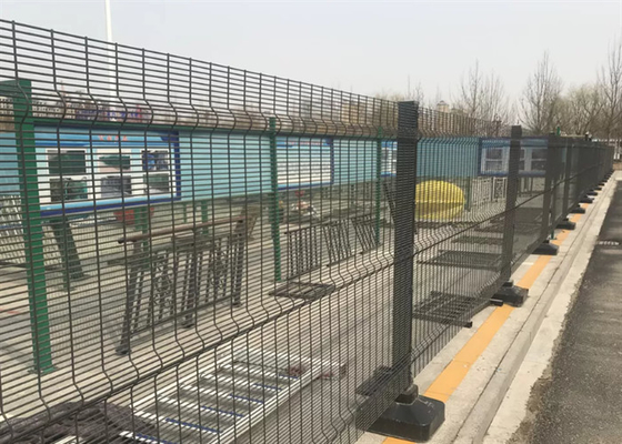 Oem 4.0mm 358 High Security Fence Welded Galvanized House 76.2 X 12.7mm