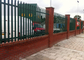PVC Coated Mid Steel Metal Palisade Fencing W Pale 65mm  High Rigidity
