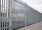 Hot Dip Galvanized Euro Steel Palisade Fencing 1.5m Height Industrial Iso9001 Oem