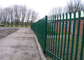 Hot Dip Galvanized Metal Palisade Fence D Pale 65mm Highway 2.0mm Thickness