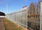 Hot Dip Galvanized W Type Euro Security Palisade Fencing Highway Protection
