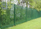 Pvc Coated Steel Palisade Fencing W Type Pale Euro 6 X 8 Feet For Schools