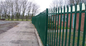 65mm W Pale 3mm Steel Palisade Fencing Euro Metal For Residential