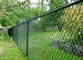 Steel Pallet Pvc Coated Chain Link Construction Fence For Garden