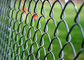 Powder Coating 5.0mm Moveable Chain Link Fence For Garden Application