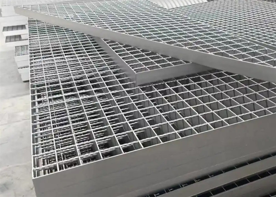 Roof Safety Walkway Aluminum Steel Grating Walkway For Stairs