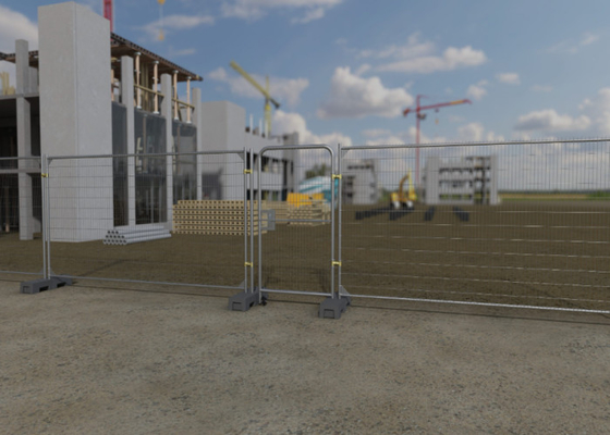 AS 4687 Compliant Australian Temporary Fence Galvanized Reusable