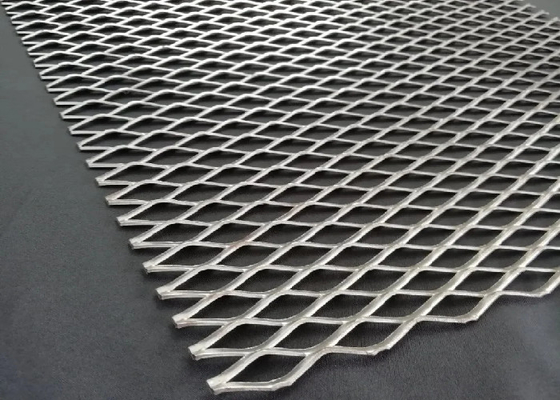 Hole 7 * 12mm Expanded Metal Wire Mesh For Fuel Filter Mesh