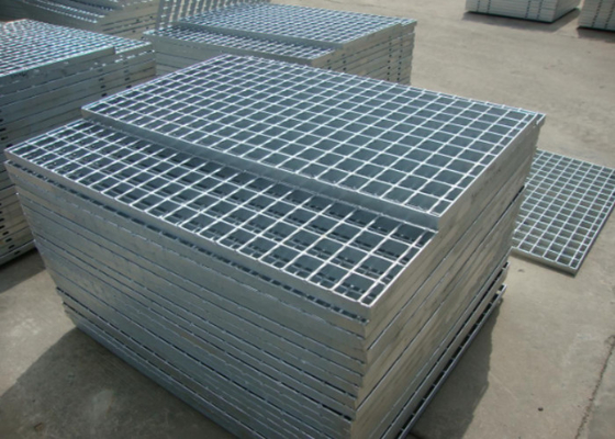 Hot-Dip Galvanized Steel Walkway Grating Heavy Duty Slip-Resistant
