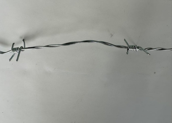 Galvanized High Carbon Steel Barbed Wire for Perimeter Security