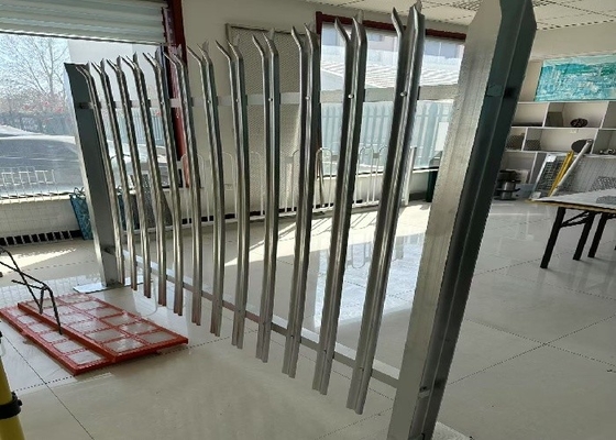 Hot-Dip Galvanized Steel Palisade Fencing for High-Security Perimeter