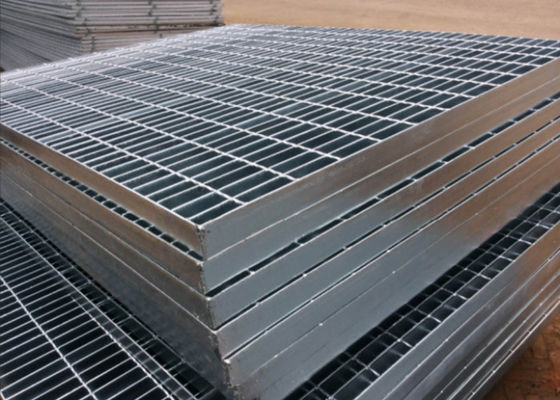 Modular Heavy Load Galvanized Bar Grating For Construction Site Flooring System