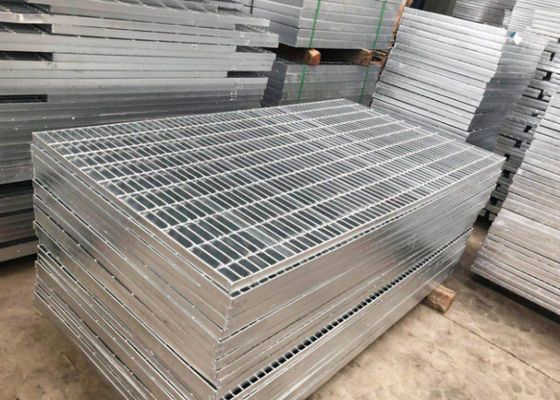 Oil Rigs Slip Resistant Hot Dip Galvanized Steel Grating For Osha Platform Decking