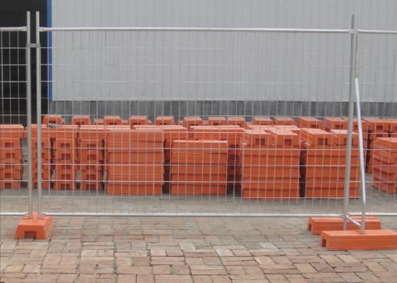 High Visibility Australian Temporary Fence Break Resistant Quick Connect