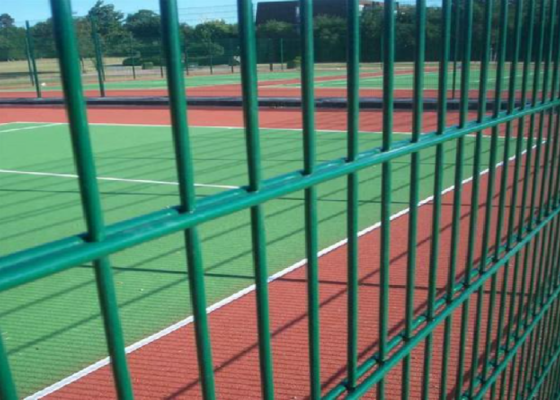 High-Security Double Loop Wire Fencing PVC-Coated for Airport Perimeter Protection