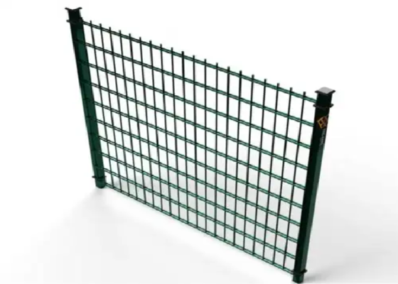 Robust Double Loop Wire Fencing Panels Easy Install Long Service Life