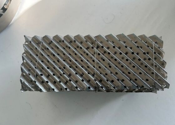 SS316l Mass Transfer Structured Packing for Chemical Rectification Column