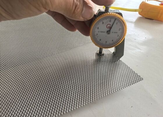 Micron Titanium Expanded Stretched Electrode Mesh Sheet for Hydrogen Electrolyser