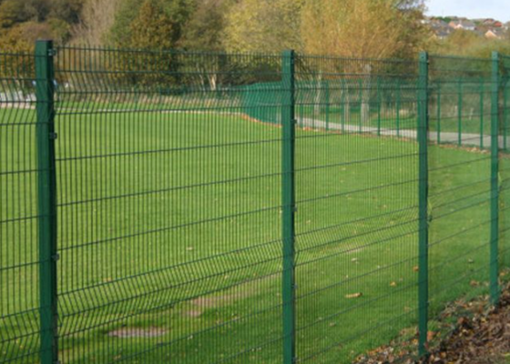 Hot Dip Galvanized Triangle Fence Panel 3.5mm Wire 1.8x2.5m for Highway
